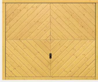 Garagentor Holz