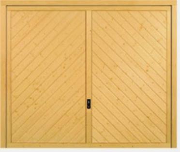 Garagentor Holz